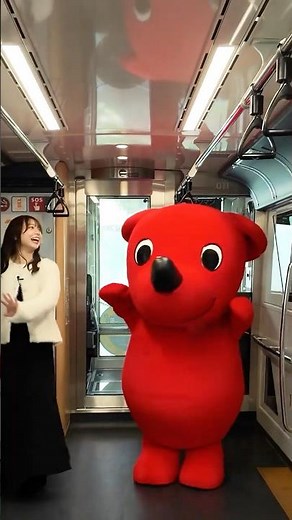 【まるでアトラクション】モノレールの洗車を中から体験！ #チーバくん #shorts