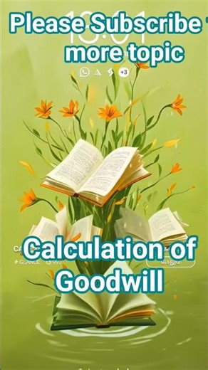 calculation of goodwill# method# class 12 board