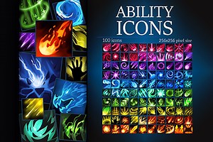 Ability Icons Pack by PulsarX Studio