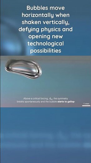 Bubbles that break rules: A fluid discovery that defies logic
