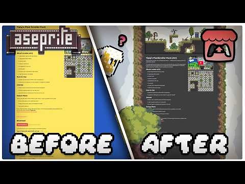 How To Level Up Your Itch.io Page With Pixel Art | PixelLog #02