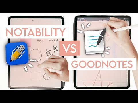 NOTABILITY VS. GOODNOTES 5 - Best iPad Note-Taking App (2021)