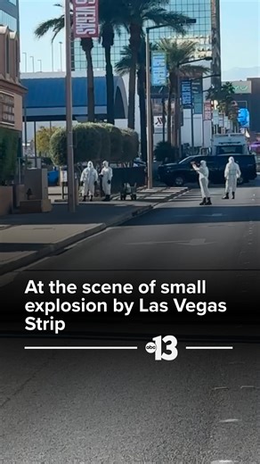 8.1K views · 50 reactions | The Las Vegas Metropolitan Police are investigating a small explosion Thursday morning after a "suspicious item" was left near a business on Convention Center Drive. Click the  in comments to learn more. | KTNV Channel 13 Las Vegas | Facebook