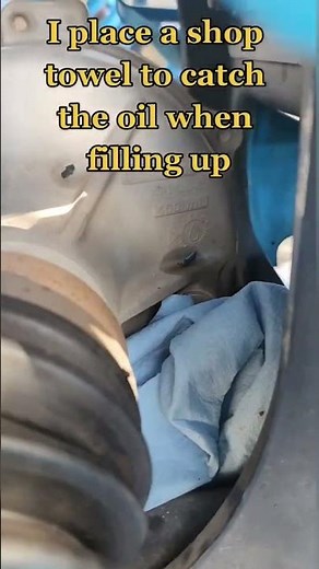 Can-Am X3 Front Diff Oil Change