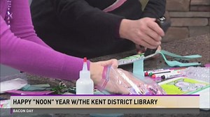 Hundreds celebrate a Happy 'Noon' Year with Kent District Library