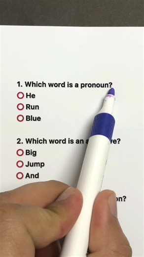 Understanding Verbs: A School Quiz Challenge