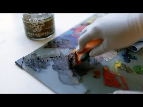 How I clean my palette (in real time)🎨