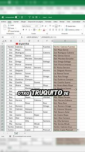 229K views · 3.5K reactions | Como usar la función unir cadena en Excel fácil y rápido #Excel #office #tutorial | Yerrihz | Facebook