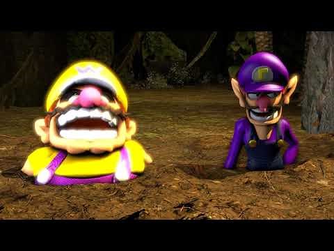 Wario and Waluigi die in the jungle quicksands while taking a hike