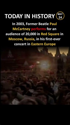 Why Was Paul McCartney’s Red Square Concert HISTORIC? 🎸