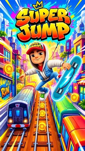 😱 SUPER JUMP! 🔥 Insane Subway Surfers Gameplay! #Shorts