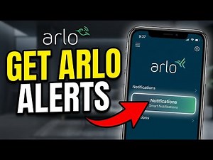 How to download Arlo app to set up smart home camera notifications - Easy Tutorial