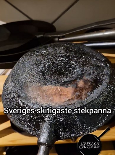 Restaurering av gjutjärnspannor på Retrolyckan