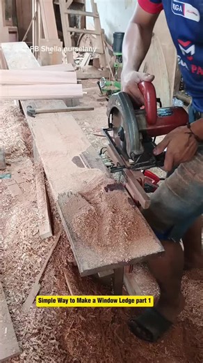 Simple Window Ledge Tutorial for Woodworking Enthusiasts