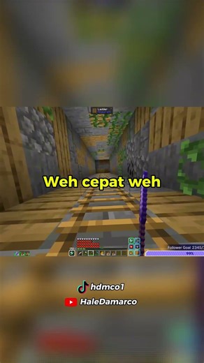 Creeper boleh naik tangga eh?!? #minecraft #malaysia #gaming #memes #funny #shorts