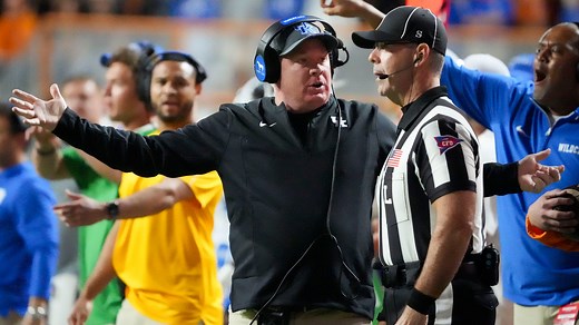 Tennessee football vs Kentucky game time, TV announced