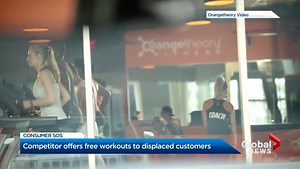 Competing fitness studio offers free workouts to customers of shuttered Toronto fitness club