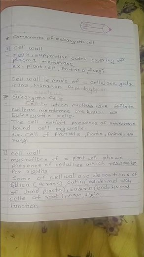11th Biology chapter 5 cell structure and organisation Imp notes concept |