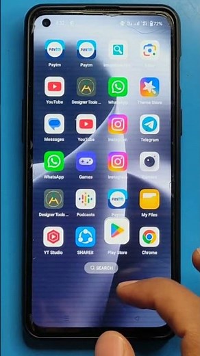 Mobile display horizontal line problem/how to remove lines from phone screen #shorts #lines #short