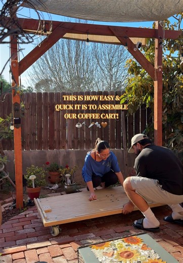 How to Easily Assemble a Collapsible Coffee Cart