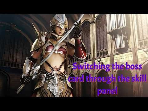 Rappelz Vanilla 8X. Switching the boss card through the skill panel