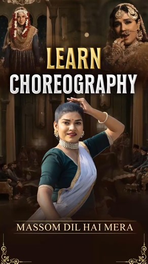 Masoom Dil Hai Mera Kathak Dance Tutorial 💃 | Full Step-by-Step | Kathak Club #shorts