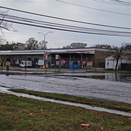 Despite the road closures motorist are still attempting to travel through the floodwaters on Herflicker | EXIT 80 Scanner News