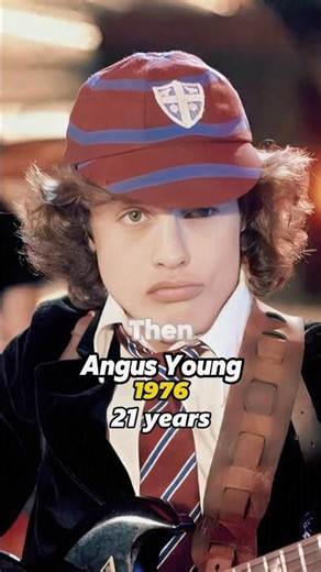 AC/DC Members Then and Now