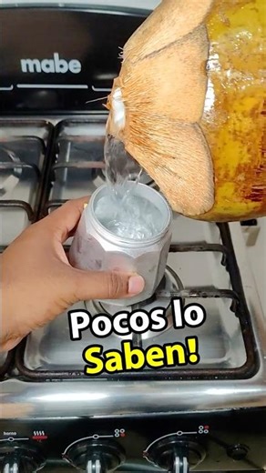 This happens if you add coconut water to coffee 😱🥥☕