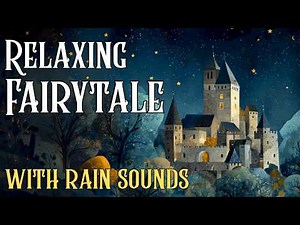 Relaxing Fairytale with Rain Sounds | Queen Seraphina and the White Doe | Cozy Bedtime Story
