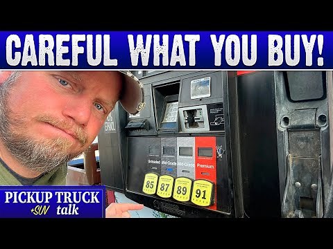 Are you using the right gas for your truck? Here's what is recommended
