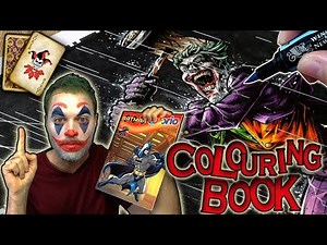 Professional Artist Colors a CHILDRENS Colouring Book..? | Joker | 9