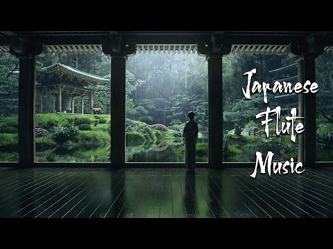 Japanese Relaxing Music Zen Garden - Japanese Flute Music For Soothing, Healing, Meditation