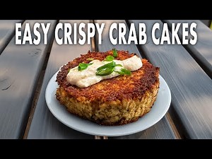 Easy Crispy Crab Cakes With Lemon Garlic Aioli