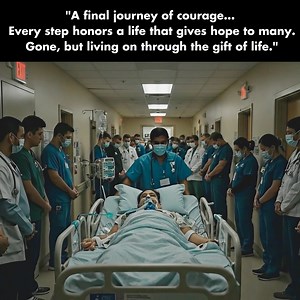 "A final journey through the hands that cared for them. No words. Just honor, silence, and respect." | Honor.Walk