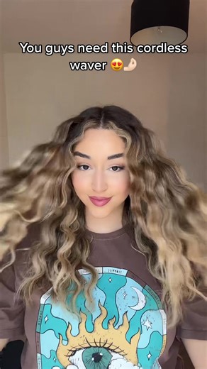Cordless Waving Iron: Effortless Wavy Hair Styles