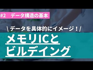 【2/4】データ構造の基本を学ぼう！(メモリICとビルディング)