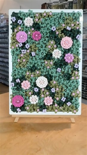 Modern Brick Haus on Instagram: "Building out the sub-models allows for a much quicker build of the art itself. Obviously not this fast… but defiantly quicker 😂 . What colors do you want to see in our next moss garden flower add-on pack? 🌻🌸🍃 . #Modernbrickhaus #brickcentral #brickart #legolife #giftideas"