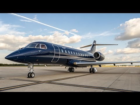Inside the nevy Blue Falcon 10x - The Most Luxurious private Jet Ever Built