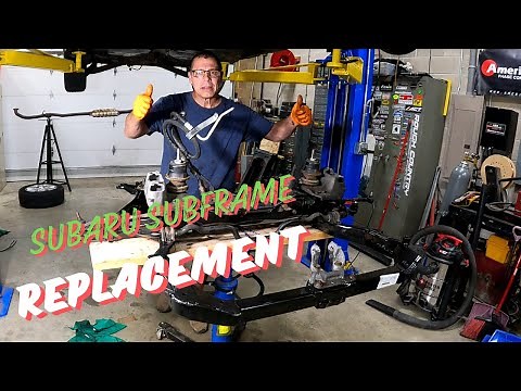 Subaru Outback front subframe replacement OEM parts