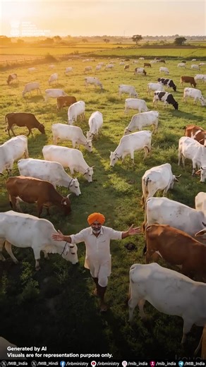 Modernizing the world’s largest dairy ecosystem! By combining cooperative strength with digital innovation, India is setting new standards in sustainable dairy development, one where every litre of milk and every animal is part of a connected, traceable, and efficient value chain. Read more at: https://www.pib.gov.in/PressNoteDetails.aspx?NoteId=156873&ModuleId=3&reg=3&lang=1 Ministry of Agriculture & Farmer’s Welfare, Government of India Dept of Animal Husbandry and Dairying, Min of FAHD | Mini