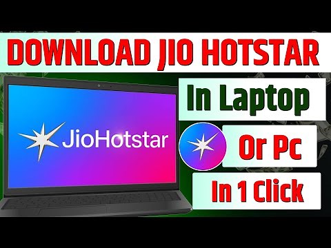 Laptop Me Jio Hotstar Download Kaise Kare|How To Download Jio hotstar In Laptop 2025|