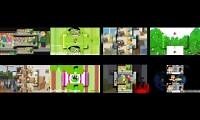 Mix of 8 videos from youtube : 8 Ytpmv Scan videos played at once