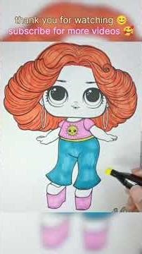 LOL surprise doll | lol doll coloring | band members lol doll | kids coloring | coloring pages