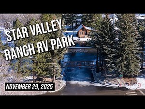 Star Valley Ranch RV Park - Aerial View on November 29, 2025