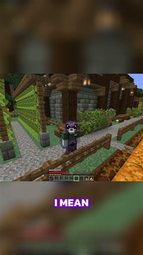 Minecraft: Zombie Farm Fix! New Crop Protection! #shorts