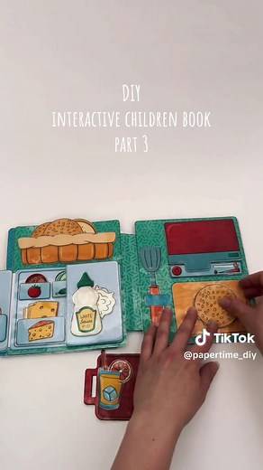 Interactive Papertime: DIY Children's Book for Fun and Learning