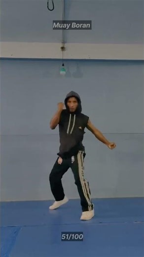 51/100 days challenge Muay Boran Basic forms self training