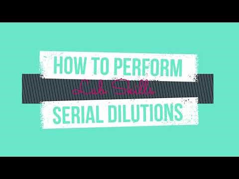 How to Perform Serial Dilutions | Cambridge AS Biology Paper 3 Lab Skills