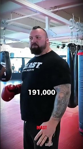 Eddie Hall Breaks The Strongest Punch World Record😱